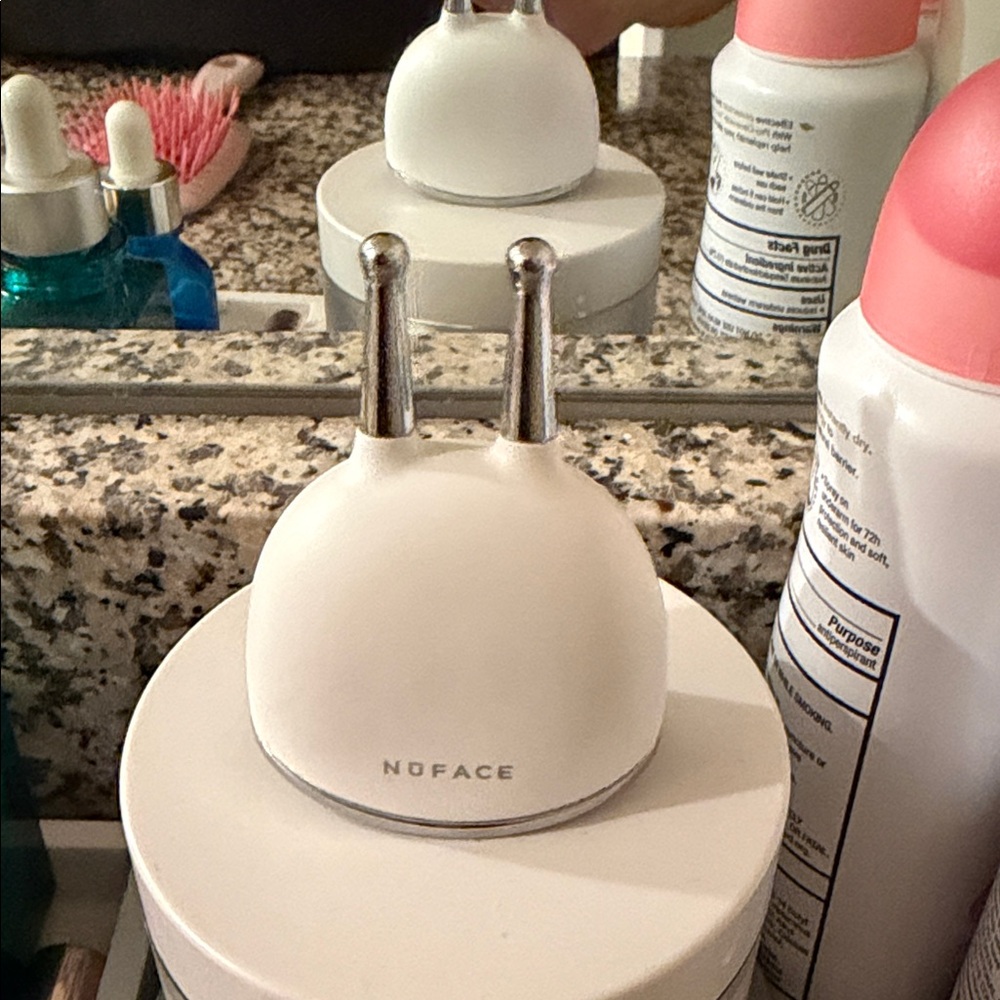 NuFace White and Silver Skincare attachment only